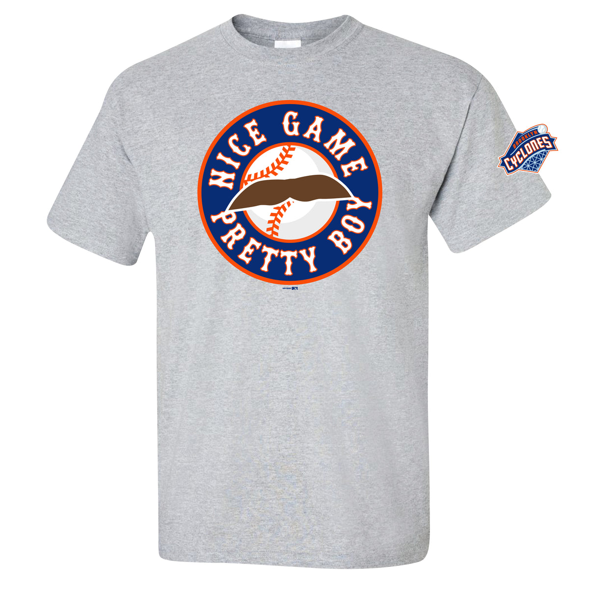 BC SEINFELD NIGHT NICE GAME PRETTY BOY TEE – Brooklyn Cyclones Official ...