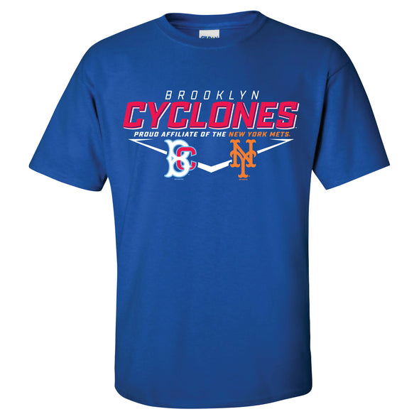 Brooklyn Cyclones Mens Softness Affiliate Tee