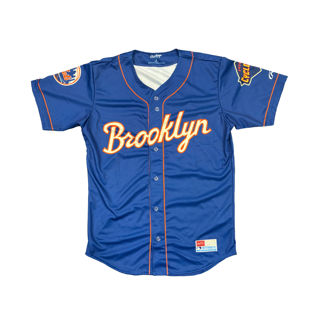 【希少！】MLB Brooklyn Cyclones ゲームシャツ サイクロンズ Brooklyn Cyclones AUTHENTIC ON FIELD JERSEY – Brooklyn