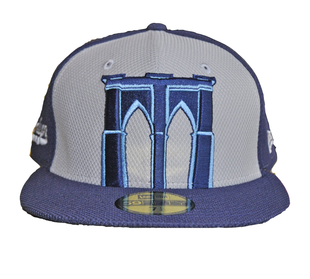 New Era Brooklyn Cyclones Red Glacier Blue Edition 59Fifty Fitted Cap