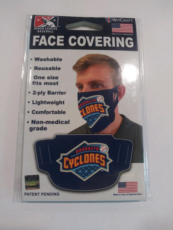 BROOKLYN CYCLONES FACE MASK