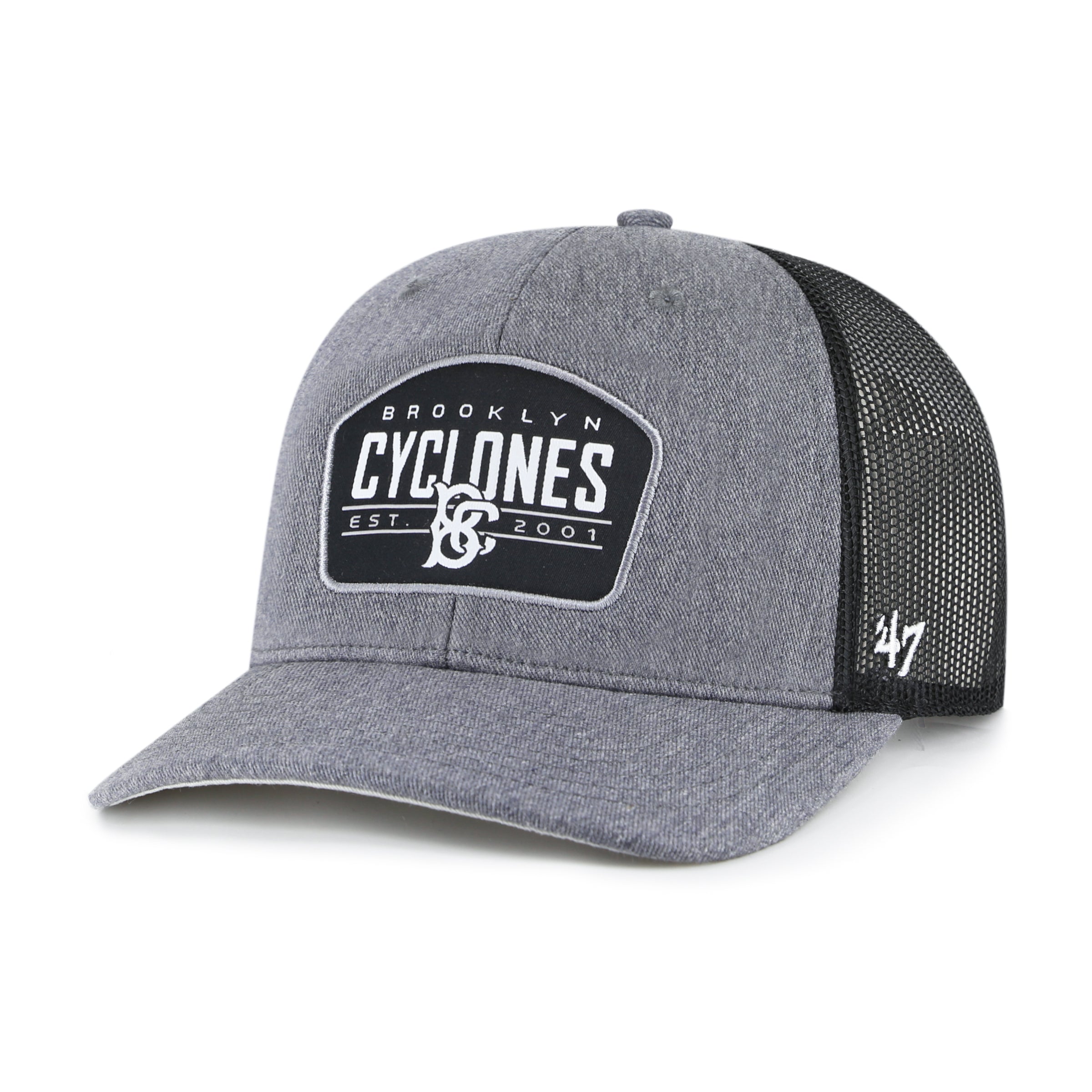 47 Brand Slate Trucker Cap – Brooklyn Cyclones Official Store